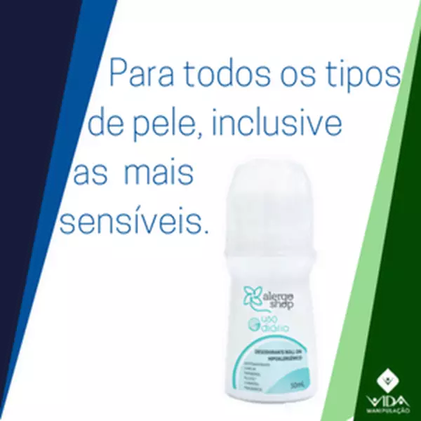 Alergoshop Desodorante Rollon Imagem de Alergoshop Desodorante Rollon