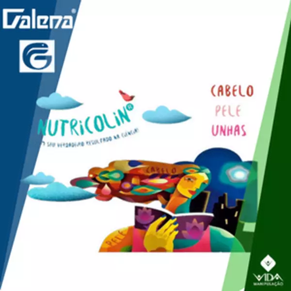 Nutricolin 300mg 30 Cápsulas Imagem de Nutricolin 300mg 30 Cápsulas