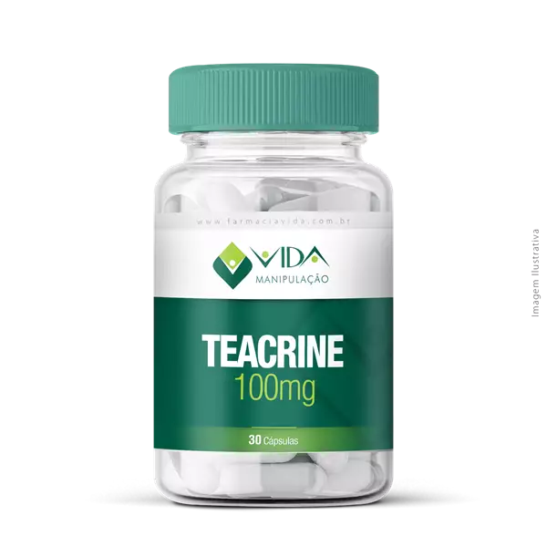 Imagem de Teacrine 100mg 30 Cápsulas 