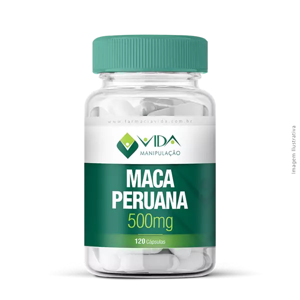 Imagem de Maca Peruana 500mg 120 Cápsulas