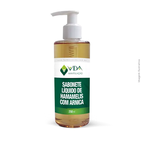 Imagem de Sabonete Líquido de Hamamelis com Arnica 250ml