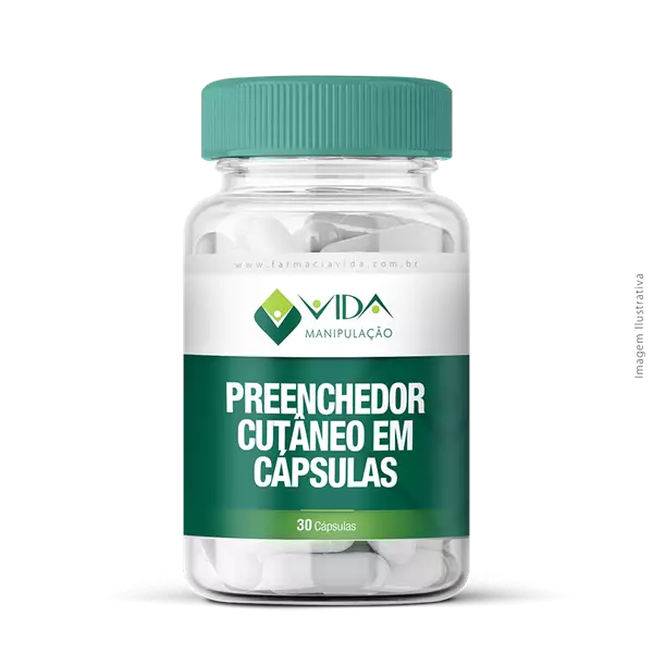 Imagem de Preenchedor Cutâneo 60 Cápsulas